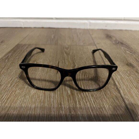 Ray Ban RB 5248 2012 Square Havana Brown Eyeglasses Frame 49[]19-140 - Picture 1 of 7